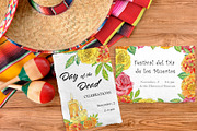 Day of the Dead watercolor set, a Graphic by svetodesign (Thumbnail 5 of 6)