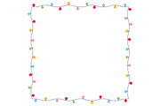 Christmas Tree Light Ornament Vector, an Illustration by LineByLine (Thumbnail 2 of 2)
