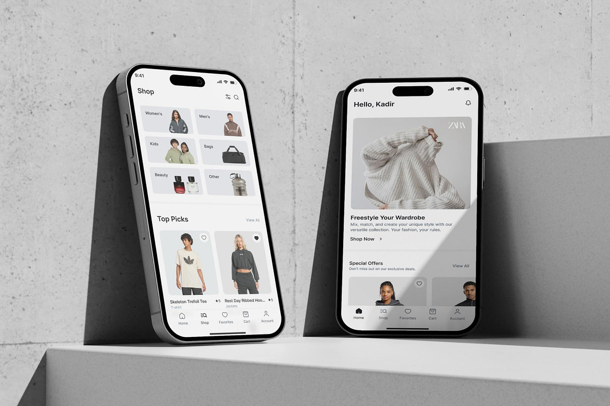 Prime Pick - eCommerce Mobile App, an UI Kit Template by Creative Perspective (Photo 6 of 8)