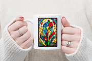 Stained Glass Tarot Cards, an Illustration by SinaCreation (Thumbnail 4 of 5)