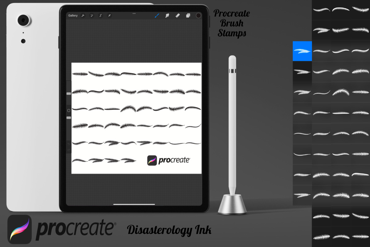 Tropical Palm Leaves Set 1 Procreate, a Brush Add-On by Disasterology Ink (Photo 2 of 10)