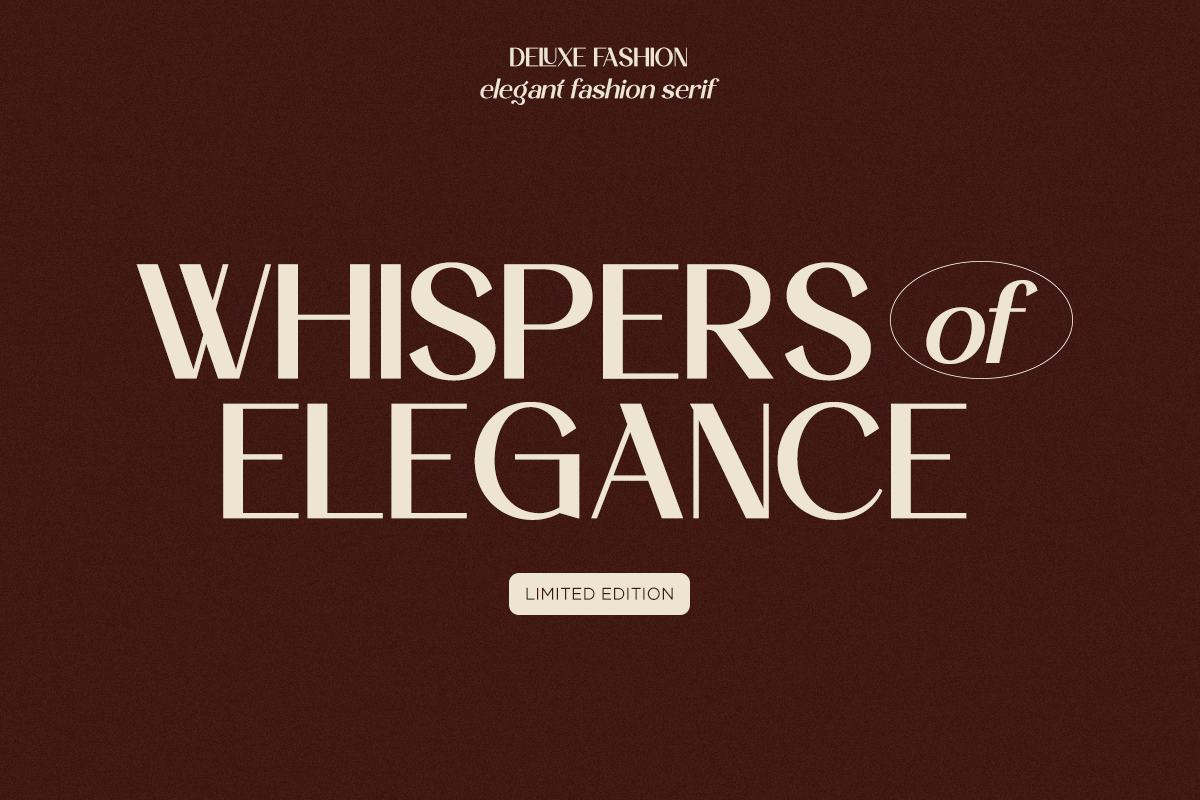 Deluxe Fashion - Luxury Sans Font, a Sans Serif Font by Font Liner (Photo 8 of 10)