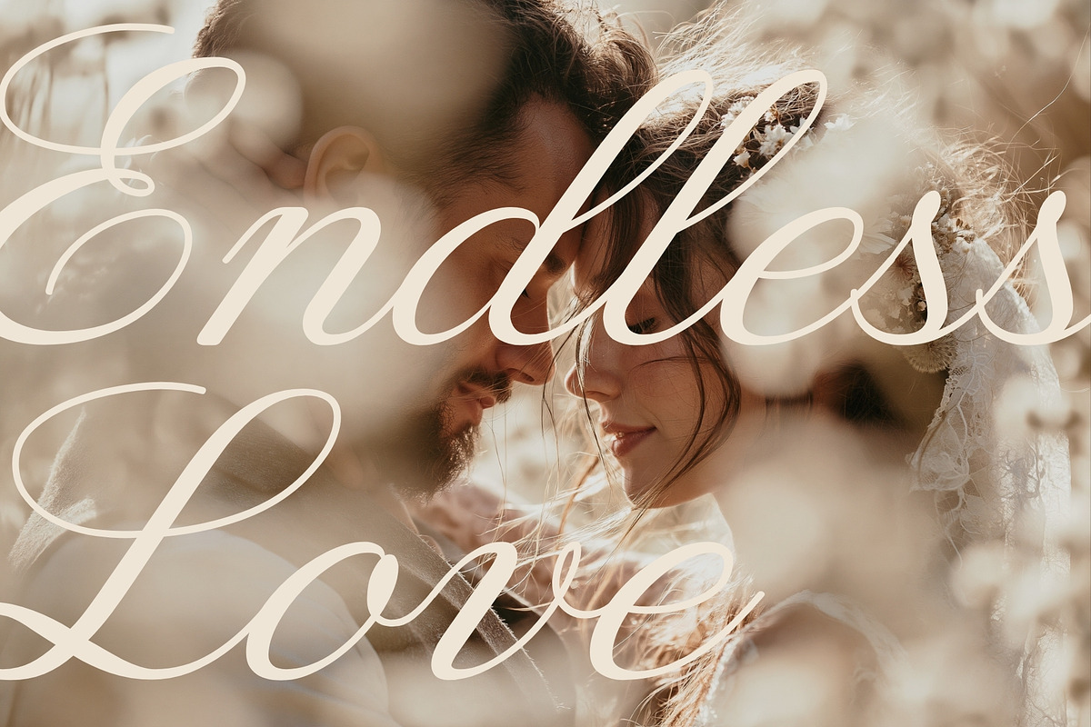 Vienna Romance - Calligraphy Script, a Script Font by HipFonts (Photo 7 of 11)