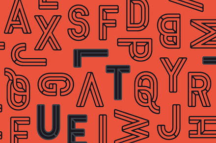 Epilepsja Round Outline, a Font by FONT-Bud