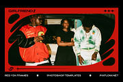 Red Y2K Frames V2, a Social Media Template by Pixflow (Thumbnail 6 of 9)