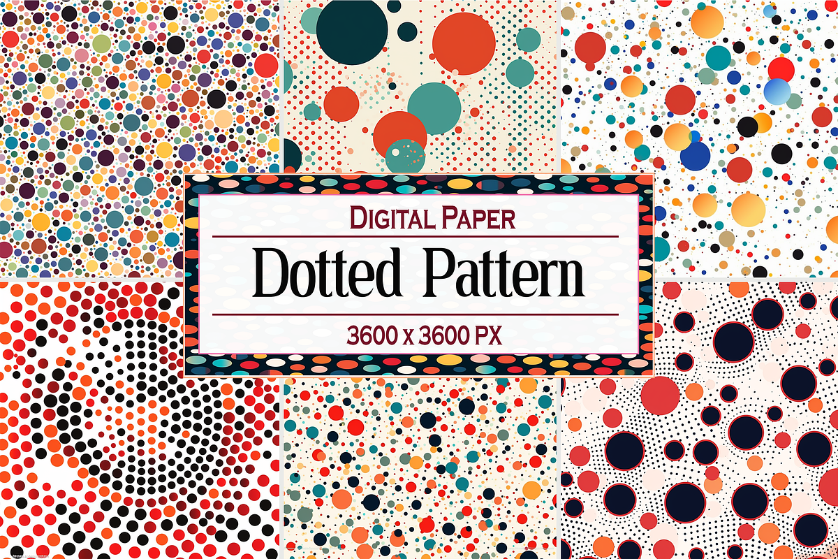 Dotted Pattern, a Pattern Graphic by Printable Treasure (Photo 1 of 7)