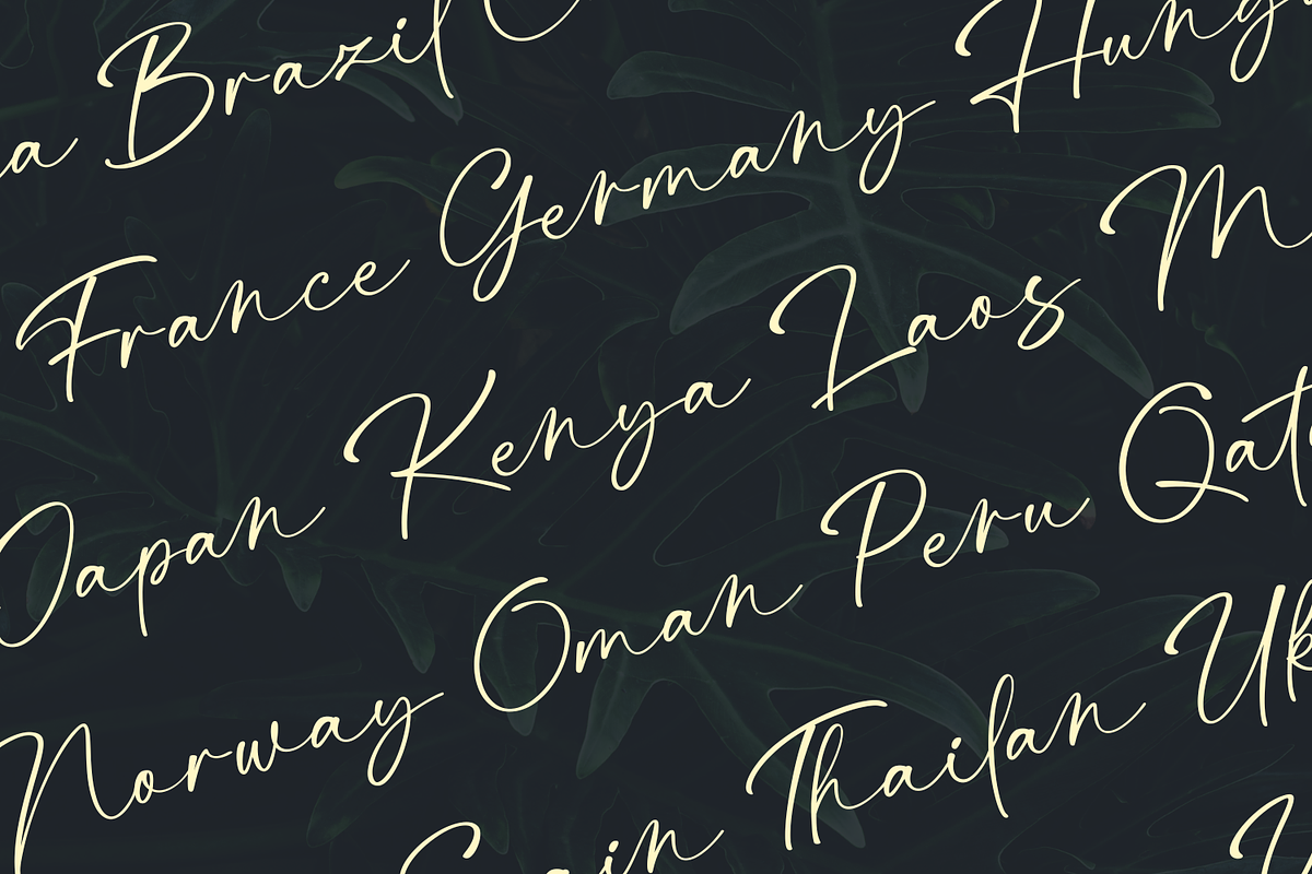 Dialtones - Casual Handwritten Font, a Handwritten Font by Basnistudio (Photo 3 of 14)