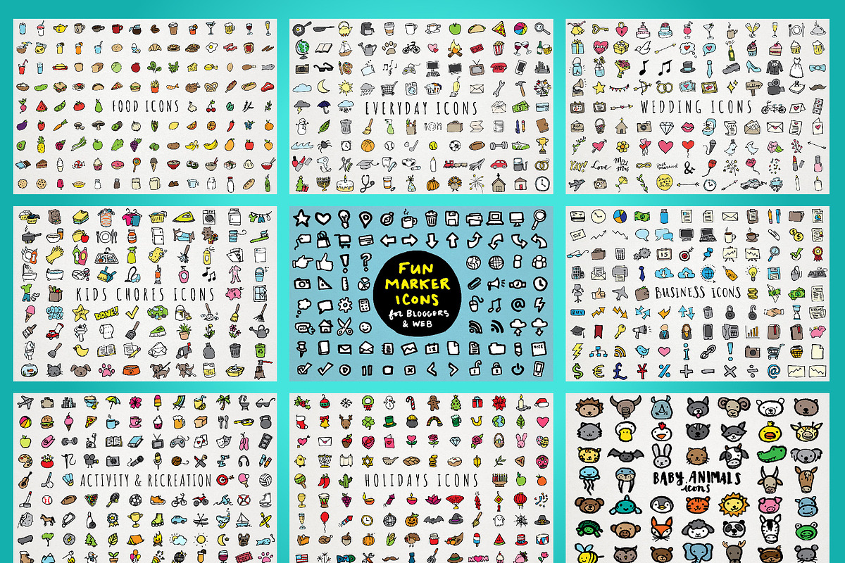 Icons Megapack - Save 50%!, an Icon by Lemonade Pixel (Photo 6 of 6)