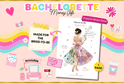 Coquette Bachelorette Money Dress, a Stationery Template by bellaROSEworkshop (Thumbnail 3 of 5)