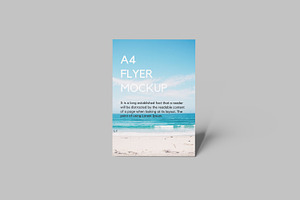 A4 Flyer Mock-Ups