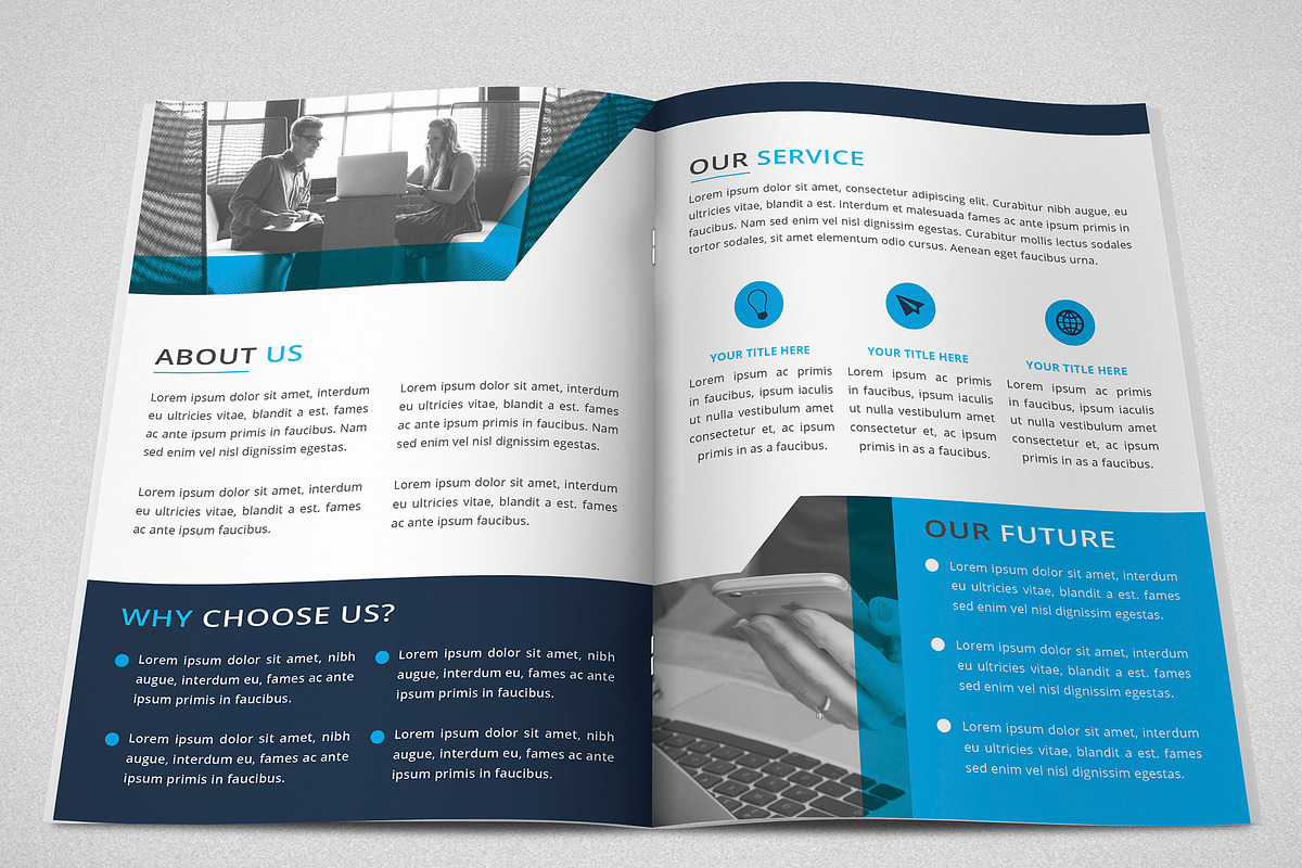 Bi-fold Brochure, a Brochure Template by design_pick (Photo 3 of 4)