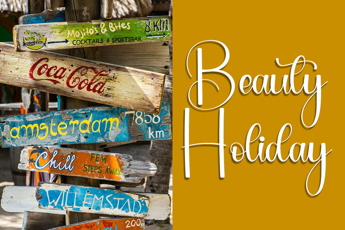 Festive Write, a Handwritten Font by InermediaSTUDIO (Photo 4 of 8)