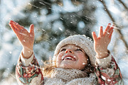 20 Snowfall Photoshop Brushes ABR, a Brush Add-On by Walllow Creatives (Thumbnail 1 of 7)