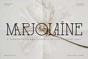 Marjolaine Type - A delicate Serif, a Serif Font by CarmineType (Thumbnail 24 of 24)