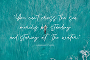 Aquatype Signature - Script Font, a Script Font by Krakenbox Studio (Thumbnail 5 of 14)