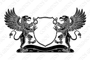 Coat Of Arms Griffin Crest Griffon