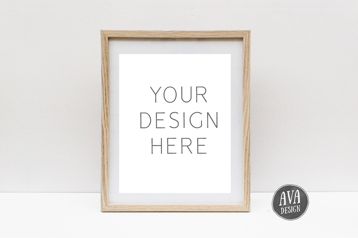 Mockup Bundle | 8x10 Mockup Frames, a Print Template by Ava Design (Photo 3 of 4)