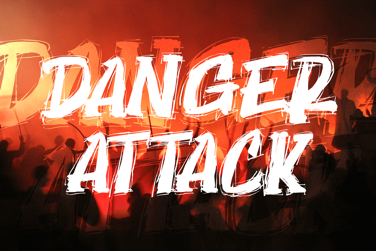 Dark Mage - Scary Typeface, a Font by Dumadistyle (Photo 3 of 8)