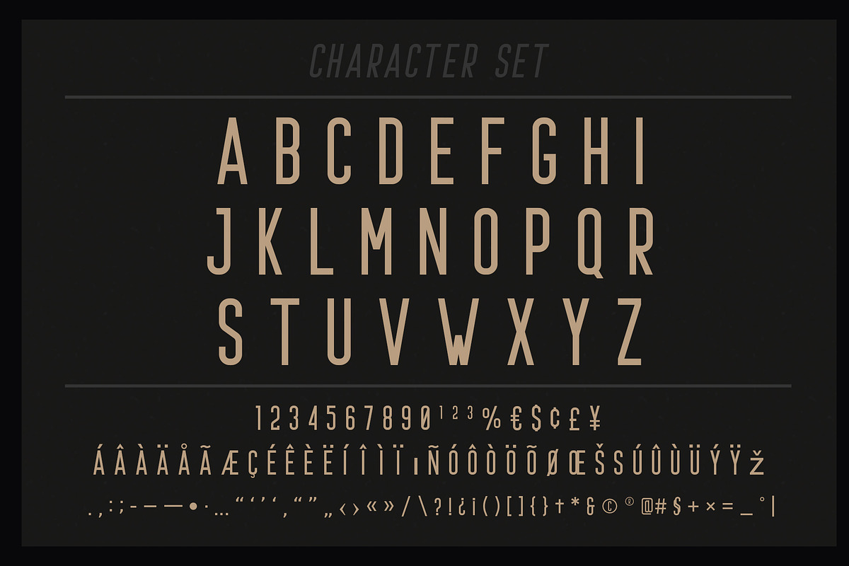 Prestage Font Family preview 4