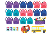 Back to School Clipart Bundle, an Education Illustration by SugarPickle Clip Art (Thumbnail 4 of 4)