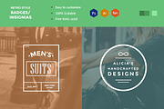 Retro Style Badges & Insignias, an Object Graphic by WellMadePixel (Thumbnail 5 of 5)