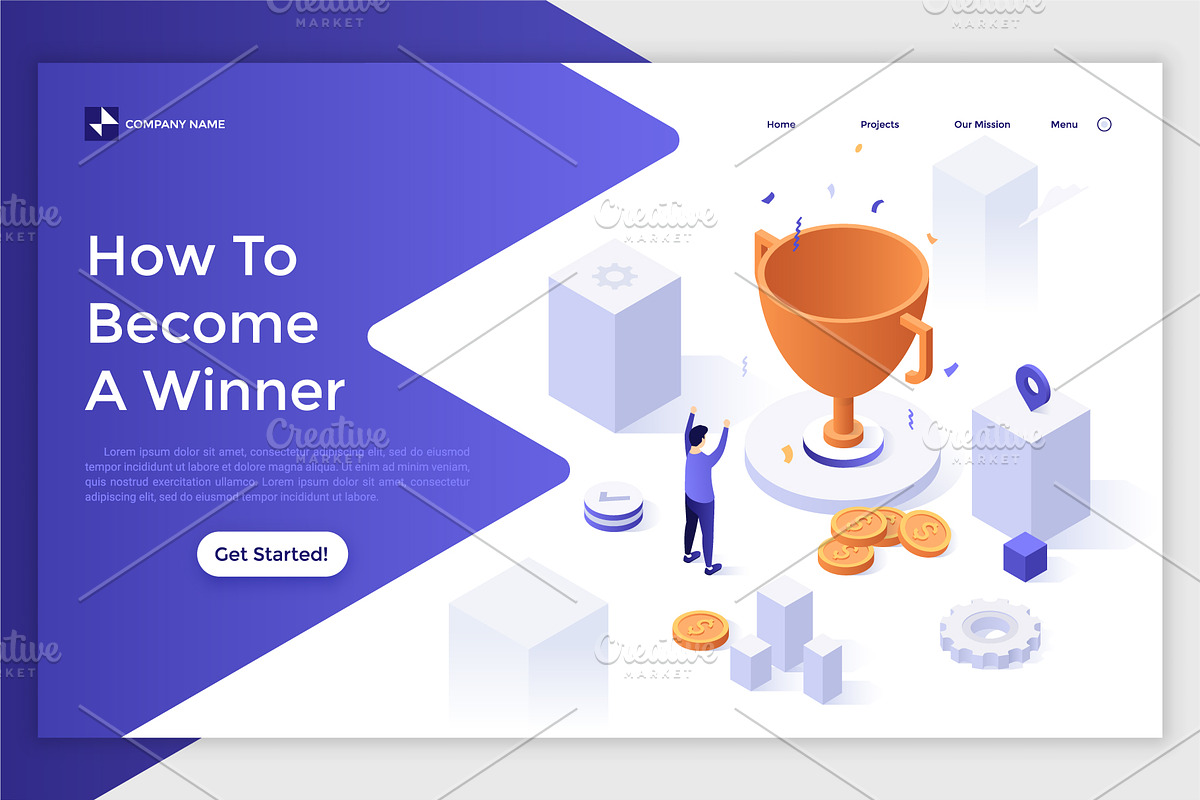 Isometric Solutions Mini. Part 16, a Templates & Theme by Andrew Kras Design (Photo 6 of 18)