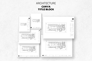 Minimalist Architect Title Block, a Presentation Template by yesitisprintable (Thumbnail 6 of 6)