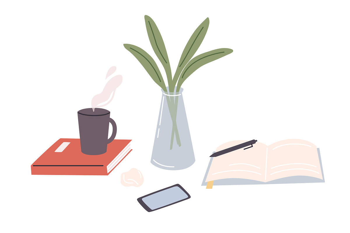 Modern comfortable workplace, a Work Illustration by Good Studio (Photo 3 of 3)