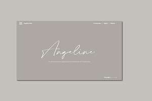 Angeline Keynote Template