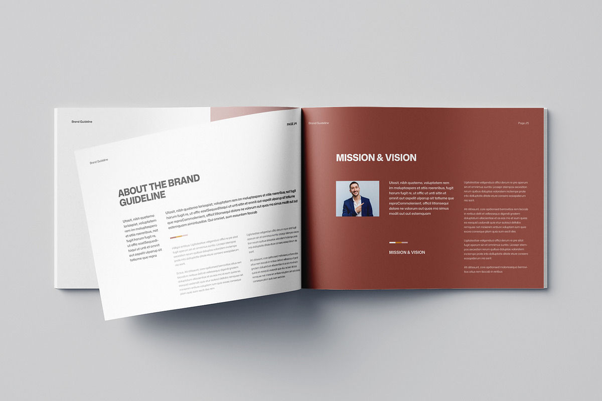 Brand Guidelines Layout | Canva preview 3