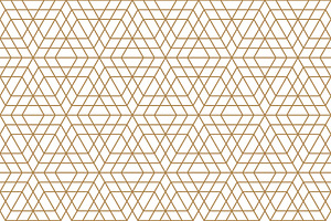 Seamless arabic geometric ornament