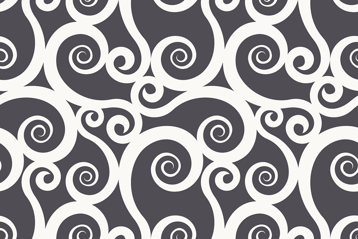 Scrolls. Seamless Patterns Set, a Pattern Graphic by Curly_Pat (Photo 4 of 5)