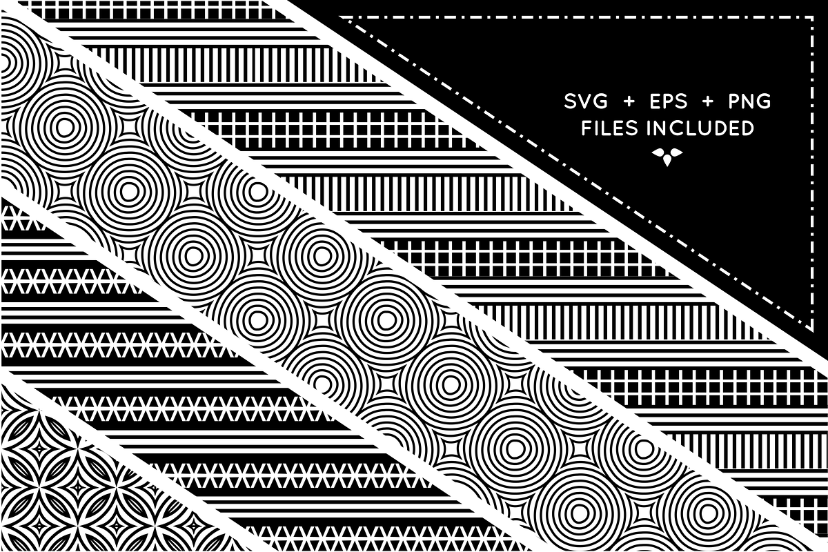The Tribal Patterns Bundle, a Pattern Graphic by HMJS Designs (Photo 4 of 6)