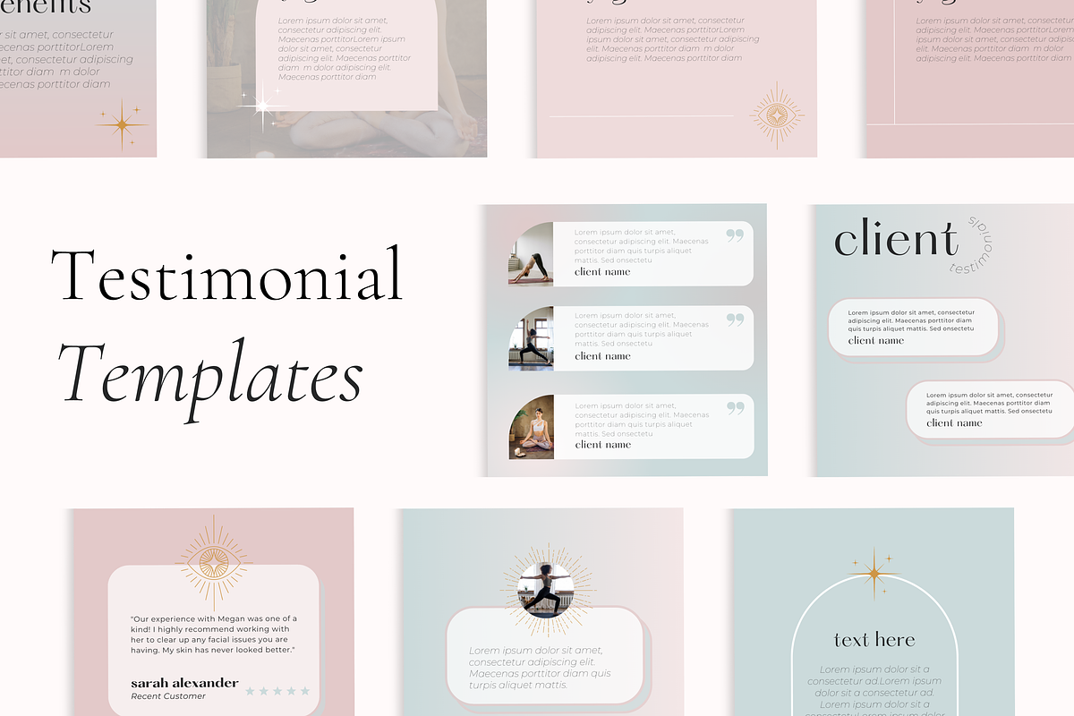 Mystic Instagram Bundle, a Social Media Template by Marketing Templates Co. (Photo 13 of 21)