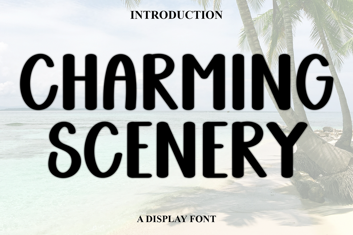 Charming scenery, a Sans Serif Font by InermediaSTUDIO (Photo 1 of 7)