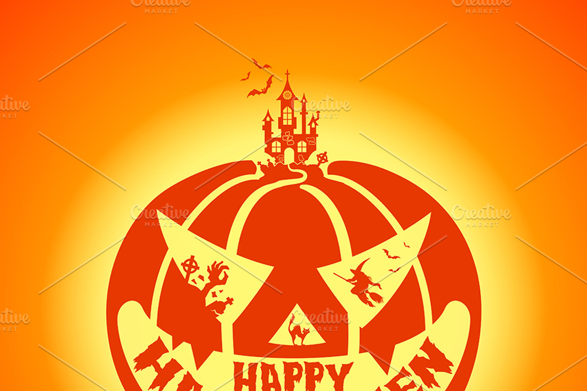 Happy Halloween Party, a Decorative Illustration by TAlex (Photo 5 of 6)