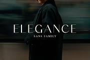 ELEGANCE | Sans Family, a Sans Serif Font by InkwellTypeCo (Thumbnail 1 of 14)