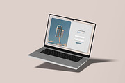 Macbook Mockup Set | 25 PSD files, a Mac Mockup by rahmatmoscae (Thumbnail 3 of 26)