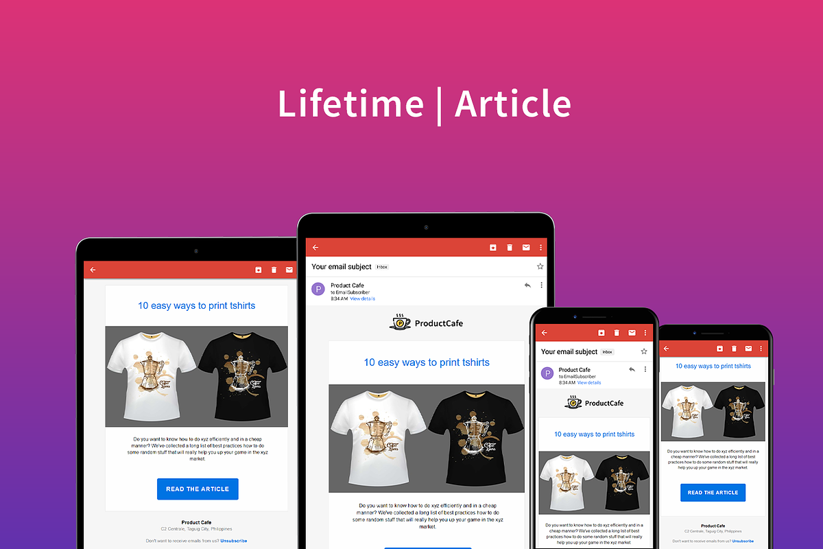 Inkling - 29 email templates, an Email Template by AndreasGalster (Photo 30 of 35)