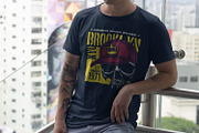 T-shirt Mockups Urban Edition, a Shirt Mockup by Fields (Thumbnail 15 of 25)