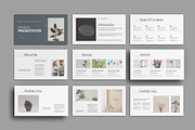 Elegant Minimalist Portfolio, a Presentation Template by ClickPaint_Studio (Thumbnail 1 of 5)