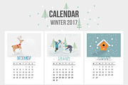 Illustrated Calendar 2017 | Vector, an Animal Illustration by Artem Vorotnikov (Thumbnail 3 of 6)
