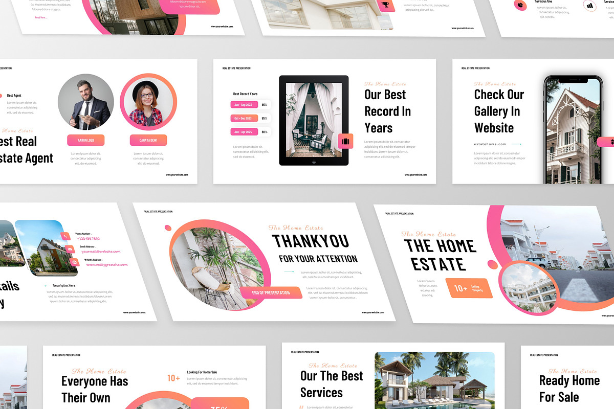 Home Real Estate Google Slide, a Presentation Template by MtvtdArt (Photo 2 of 6)