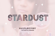 Stardust Multiline Retro Font, a Sans Serif Font by Mastilo Designs (Thumbnail 8 of 8)