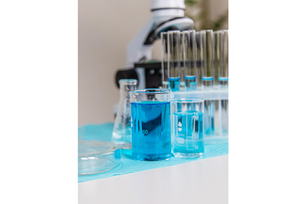 Water research in the laboratory, a Technology Photo by yanadjana