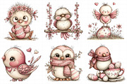 Whimsical Easter Birds Clipart, an Illustration by Daily.Designs (Thumbnail 3 of 7)