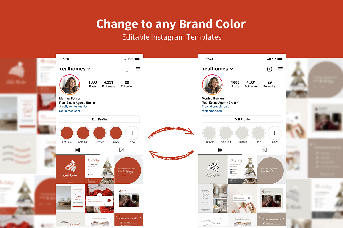 MEGA Real Estate Christmas Pack, a Social Media Template by Estatik Designs (Photo 7 of 7)