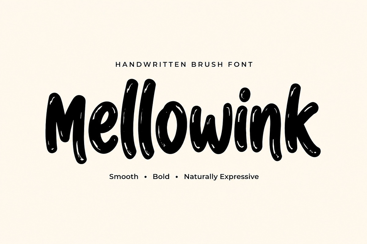 Mellowink, a Handwritten Font by Wow Magic (Photo 1 of 6)