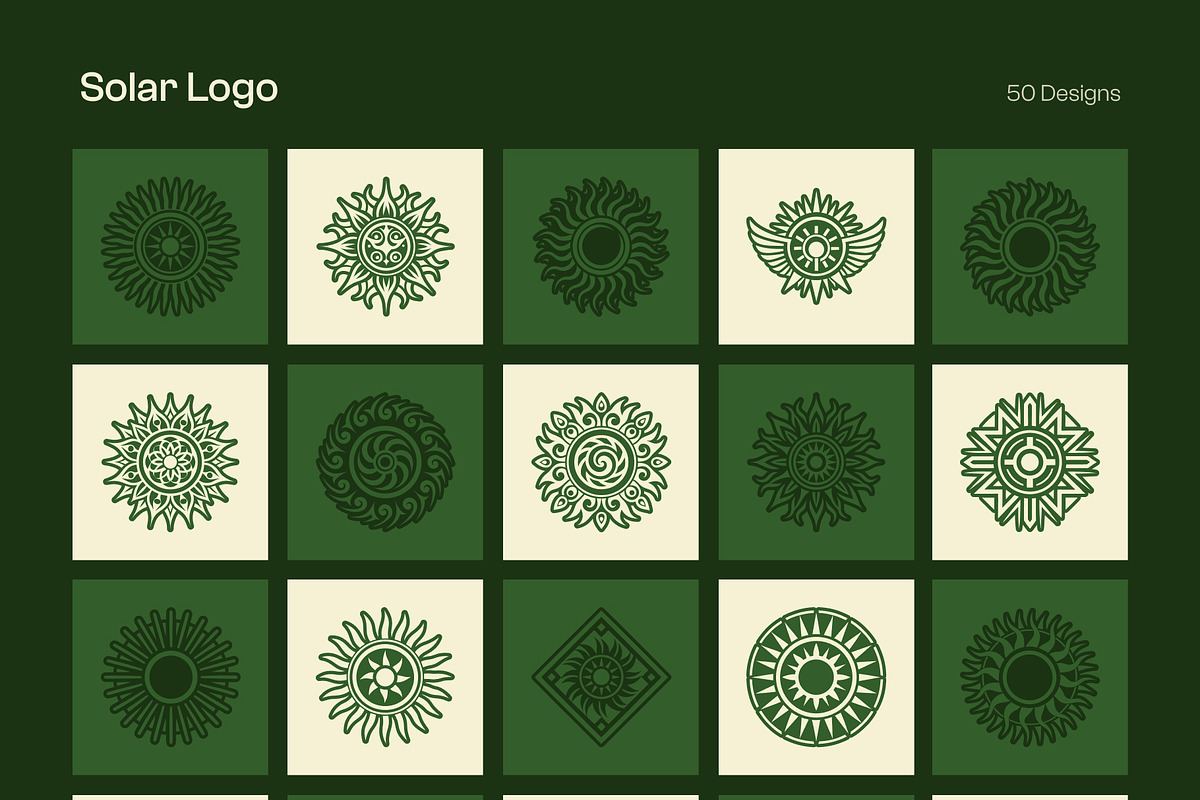 Nature Logo Bundle, a Solid Icon by Creative Stall (Photo 26 of 36)