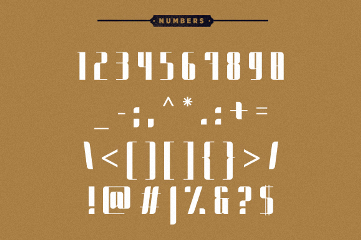 Expatriate Typeface preview 3